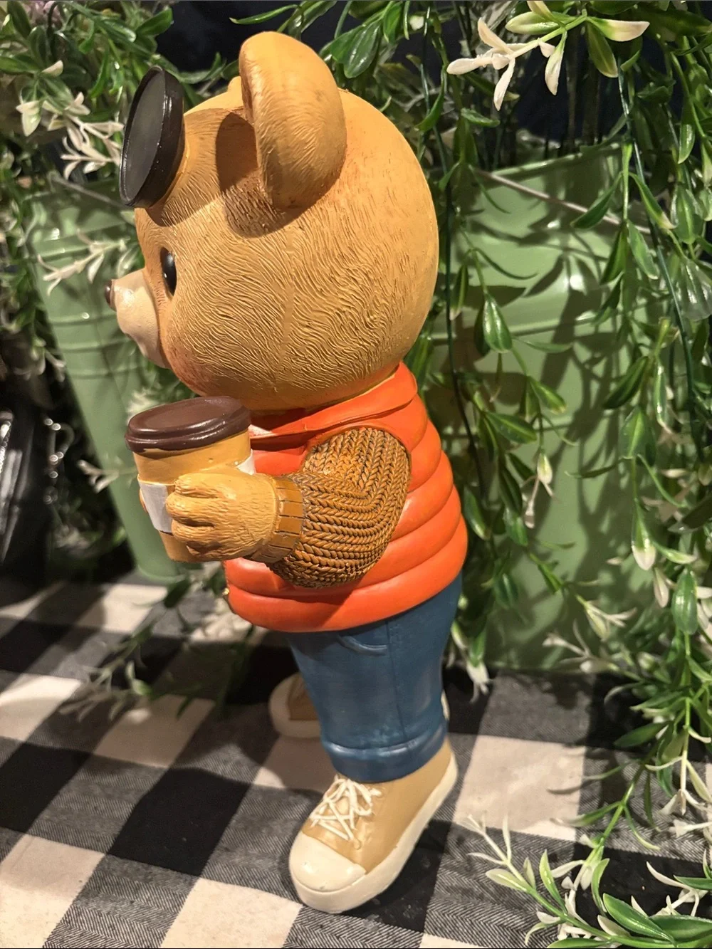 Brown Bear Plush Figurine